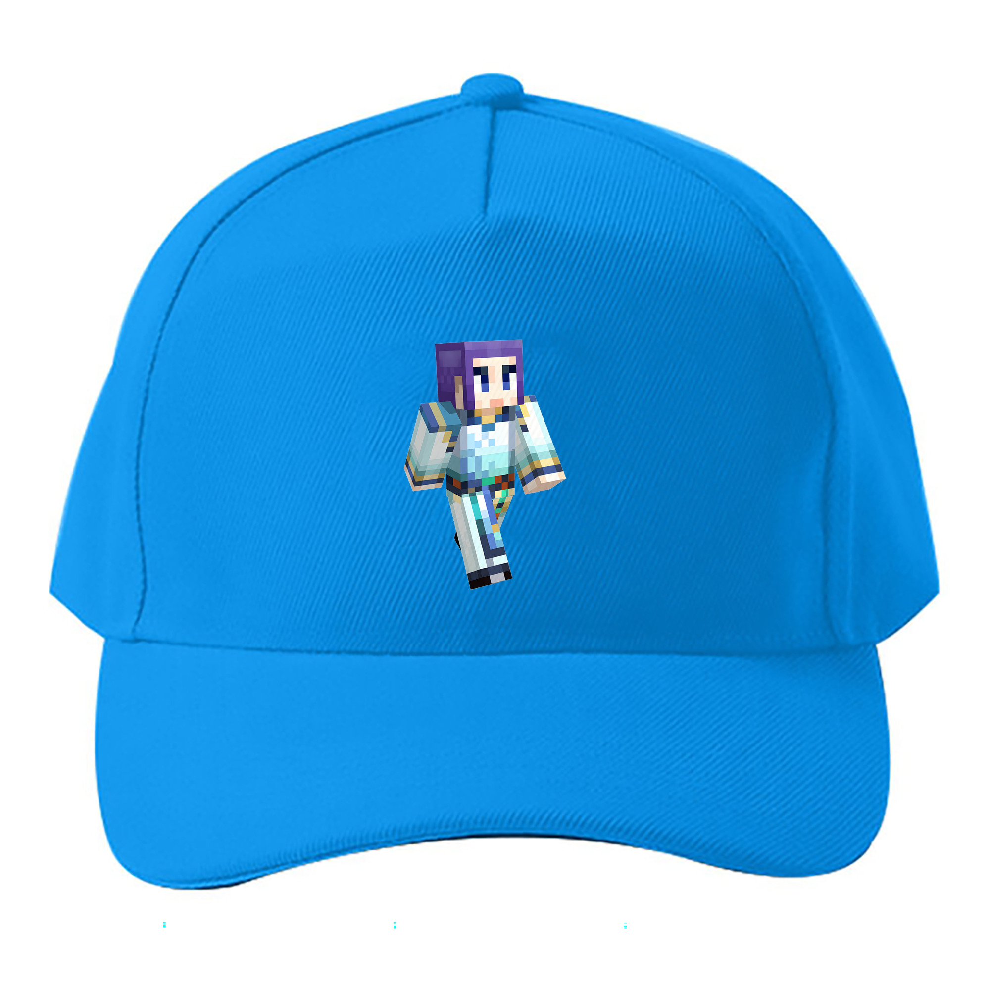 （画像用） マインクラフト ブロックの世界 Minecraft MC Block world ベースボールキャップ 綿100％ 男女兼用 帽子 スポーツ